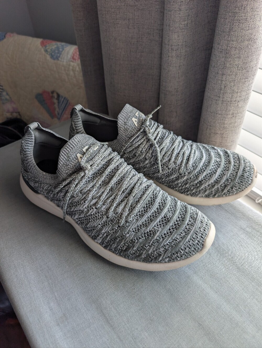 APL Grey Knit Active Sneakers 12